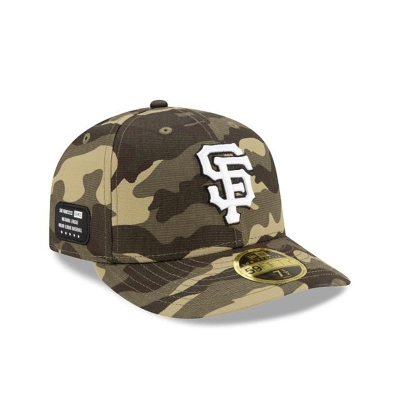 Sapca New Era San Francisco Giants MLB Armed Forces Weekend Low Profile 59FIFTY Fitted - Verzi